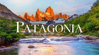 Patagonia 4K Amazing Aerial Film - Relaxing Piano Music - Travel Nature