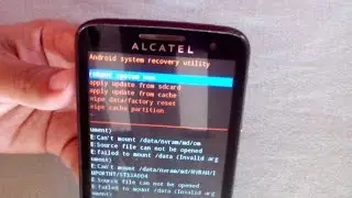 🥇 Hard reset Alcatel OT 4010, 4030, 5020, 5021, 5035, 6010, 6030, 6033