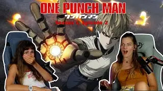 One Punch Man Season 1 Episode 2 "The Lone Cyborg" REACTION