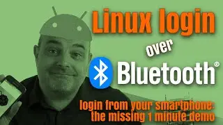 How to use your Smartphone to open a Linux Session over Bluetooth ? Yes, I Know IT ! Ep 27