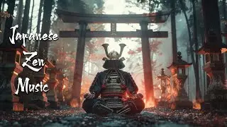 Finding Peace in Zen Forest - Japanese Zen Music For Meditation, Deep Sleep, Healing, Stress Relief