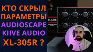 AUDIOSCAPE XL-305R РЕВЕРБЕРАТОР. А ГДЕ ПАРАМЕТРЫ?