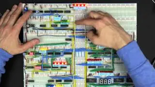 Bus architecture and how register transfers work - 8 bit register - Part 1