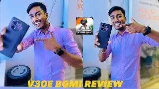 VIVO V30E 5G BGMI TEST || VIVO V30E 5G PUBG TEST || MID RANGE FLAGSHIP SD 6 GEN 1 PROCESSOR 🔥😍