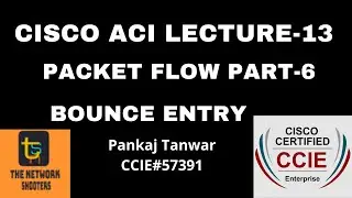 CISCO ACI LECTURE 13 (PACKET FLOW PART 6 : BOUNCE ENTRY ) CCIE 57391