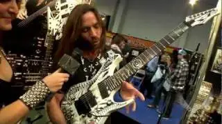 RUSTY COOLEY intros his new Dean 7 and 8-string guitars!