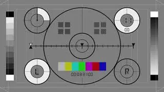 Audio Video Sync Test Card - 16:9 1080p 30fps