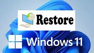 How to Restore Windows 10/11  2023