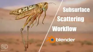 Blender Subsurface Scattering Workflow Tutorial