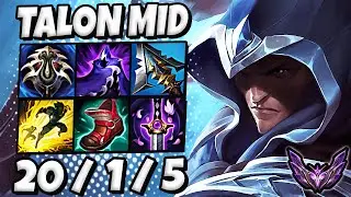 Talon vs Yone [ MID ] Lol Korea Master Patch 14.17 ✅