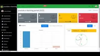 🔥🔥🔥 E-Learning Students Portal PHP and MSQL