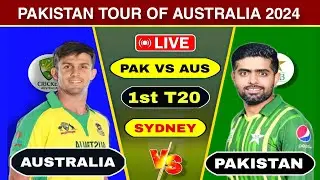 Pakistan vs Australia 1st T20 Watch 2024 | Pak vs Aus 1st T20 Today Match Score Playing 11