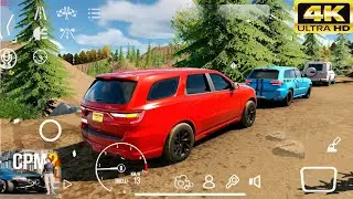 Dodge Durango SRT, Jeep Trackhawk & G CLASS - Off-road Convoy - Car Parking Multiplayer 2