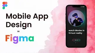 Figma Mobile App Design Tutorial | Sample Design | Figma UI Design | UI UX Design | JUST 15 MINUTES