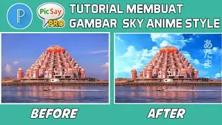 Tutorial membuat || SKY ANIME STYLE || Di Android