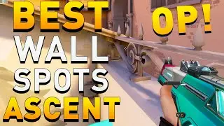 VALORANT - NEW BEST Sage Wall Spots & Boosts for ASCENT (All Sage Walls Patch 1.02)