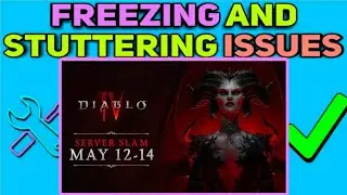 How To Fix Freezing and Stuttering issues in Diablo 4 Server Slam Beta | Diablo 4 Freezing Fixed