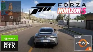 FORZA HORIZON 5 | RTX 3060 + RYZEN 5 5600G  | 1080P EXTREME SETTING + RAY TRACING