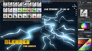 Blender Grease Pencil Speedpaint - Storm