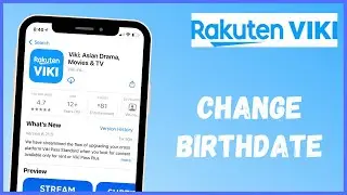 How to Change Birthdate on Viki app | Change age in Viki Mobile app