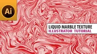 Illustrator Liquid Marble Texture Effect Tutorial