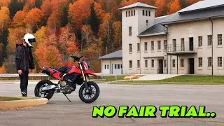 Crashing my motorcycle almost sent me to JAIL...