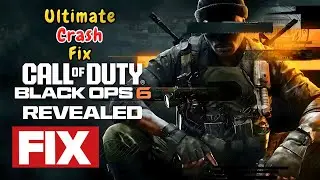 Call of Duty Black Ops 6 crash fix