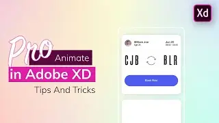 Adobe XD Pro tips & tricks 010 | 3D Flip and CTA Micro interaction in Adobe xdll auto animate