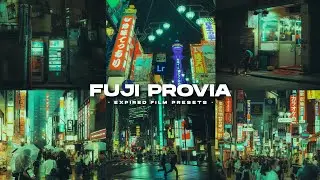 Fujifilm Provia Presets | Film Presets | Night Presets - Lightroom Mobile Tutorial + Free Presets