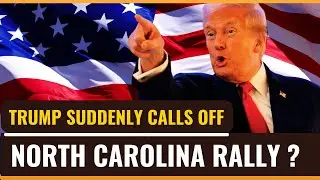 Live |Trump North Carolina Rally |Donald Trump Abruptly Leaves North Carolina Rally | US Elections