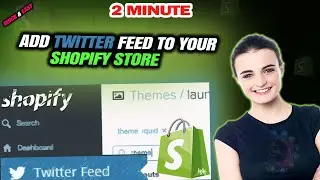 How to add twitter feed to your shopify store 2024 (Quick & Easy)