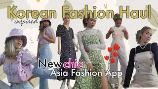 Korean inspired Fashion Haul from Newchic App | Fashion Beauty Accessories