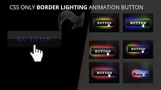Buttons With Awesome Hover Effects | Using Only HTML & CSS |How To Design Button In HTML CSS.