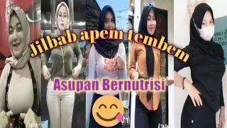 Tiktok jilbab apem tembem asupan bernutrisi bikin otak trepeling