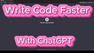 Code Faster with ChatGPT: A Productivity Boost for Developers - Code With Mark