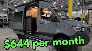 Van Life.. WORTH IT?.. NEW 2024 Entegra Launch 19Y | $644 per month or $144,998