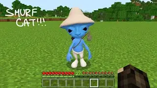 I Found Real Smurf Cat in Minecraft - Gameplay - Coffin Meme