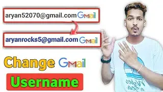 how to change gmail id name in Mobile ! How To Change Email id and Username in Hindi