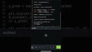 Python Bytes - Machine Learning K Means Part 5 Plot Cluster Matplotlib #python Code in Description