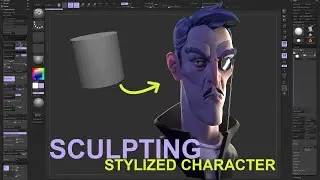 Sculpting 3D Character in ZBrush