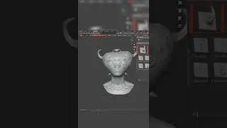 Vector Displacement Maps in Blender 3.5! 9 minute Sculpting time-lapse