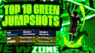 NEW TOP 10 BIGGEST GREEN WINDOW JUMPSHOTS NBA 2K23 CURRENT GEN & NEXT GEN! BEST JUMPSHOT NBA2K23