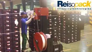 Reisopack: полуавтомат 2820 горизонтальная обвязка (стреппирование) паллеты