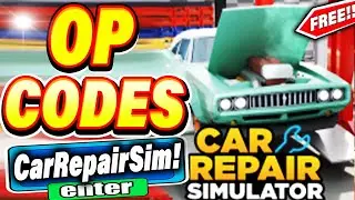 ALL NEW *SECRET CODES* IN ROBLOX Car Repair Simulator (new codes in roblox CAR REPAIR SIMULATOR) NEW