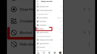 Instagram Block List Check Kaise Karen | How To Check Instagram Block List | Instagram Blocked