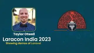 Taylor Otwell: Laracon India 2023 - Showing demos of Laravel Folio