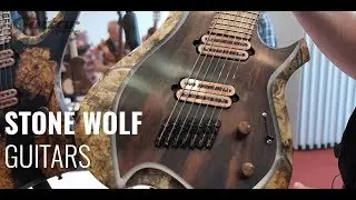 Stone Wolf Guitars (made using denim!) | Holy Grail Guitar Show 2018