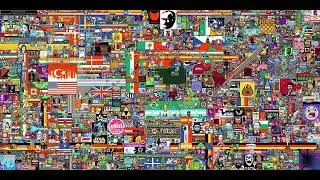 All Days of Reddit r/place Timelapse (Reddit r/place 2022)