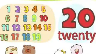 Count with me From One To Twenty, Number Song 1 to 20 for children, Count for children, kids videos