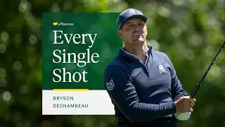 Bryson DeChambeau's Second Round | Every Single Shot | The Masters